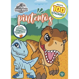 Libro Jurassic World Pintemos