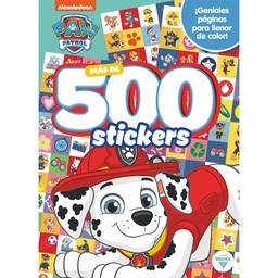 Libro Paw Patrol 500 Stickers