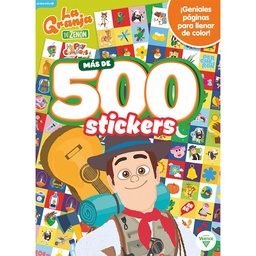 Libro La Granja de Zenón 500 Stickers