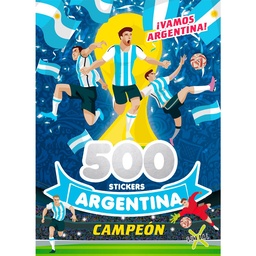 Libro 500 Stickers Argentina Campeón