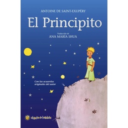 Libro El Principito Tapa R Azul