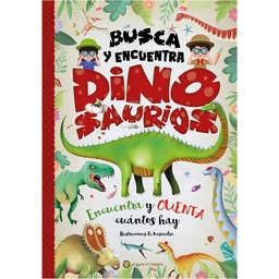 Libro Busca y Encuentra Dinosaurios