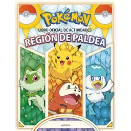 Libro de Actividades Pokemon Región de Paldea