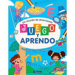 Libro Juego y Aprendo Trazado de Letras en Imprenta