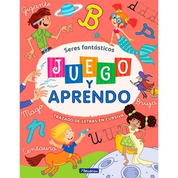 Libro Juego y Aprendo Trazado Letras en Cursiva