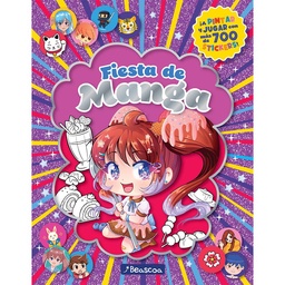 Libro Fiesta de Manga con Stickers