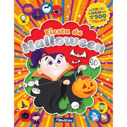 Libro Fiesta de Halloween 500 Stickers