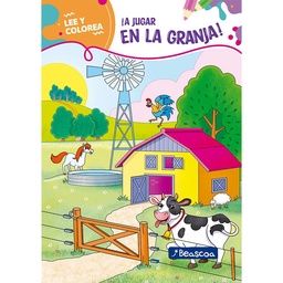 Libro Lee y Colorea A Jugar en La Granja