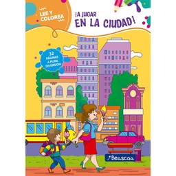 Libro Lee y Colorea A Jugar en La Ciudad