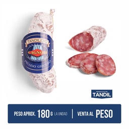 Salamin Cagnoli Picado Grueso Pieza 1 kg