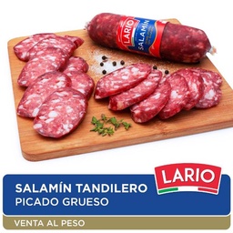 Salamín Lario Picado Grueso Tipo Tandilero x kg.