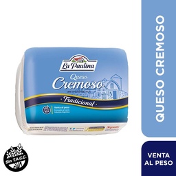 Queso Cremoso La Paulina Por kg