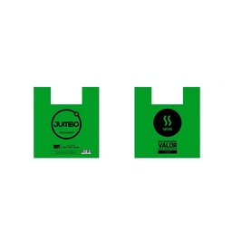 Bolsa Cliente Jumbo Verde de 45x55 cm 1u