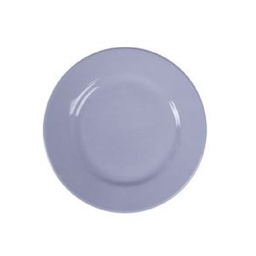 Plato de Fondo 24cm Ceramica Blanca Linda