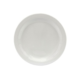 Plato  20,3 cm Melamina Postre Blanco