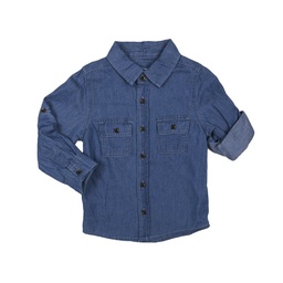 Camisa Bebe ml Denim 18  Urb