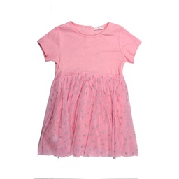 Vestido Beba Tul Rosa T.2-6 Pv25 Urb
