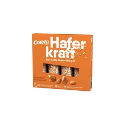Barra de Avena Corny Haferkraft Almendra Caramelo 4X35g