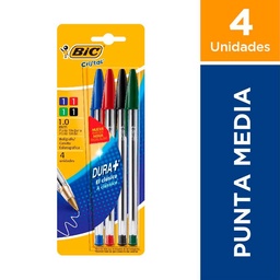 Bolígrafo Bic 4 u