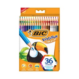 Lapices de Colores Evolution x 36 Bic