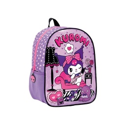 Mochila Kuromi 12" Espalda Chill Wabro