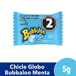 Chicle Bubbaloo Menta