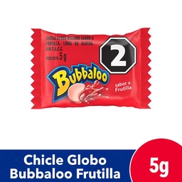 Chicle Bubbaloo Futilla X5g