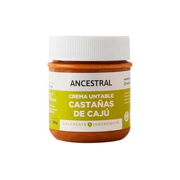 Crema Untable Castañas de Caju Ancestral 200 gr