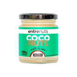 Aceite de Coco Neutro 100Natural Entrenuts 200 gr