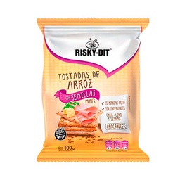 Tostadas de Arroz con Semillas Mini´s Risky-dit 100 gr