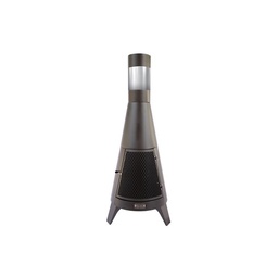 Fogonero Calefactor con Chimenea Bbq Grill