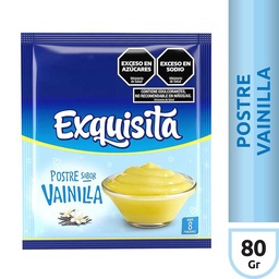 Postre Vainilla Exquisita x 80 gr