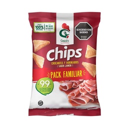 Chips Gallo Snacks Arroz Jamón X150g