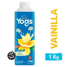 Yogurt Entero Yogs Bebible Vainilla 1 kg