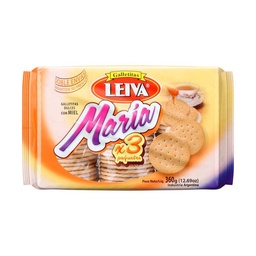 Galletitas Leiva Maria Dulce Miel X360g