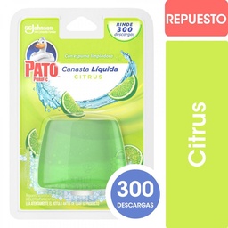 Canasta Líquida para Inodoro Pato Citrus Repuesto 50ml