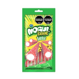 Gomitas Mogul Tubitos Frutilla X70g