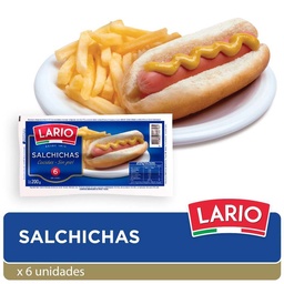 Salchichas Lario  200 gr 6 u