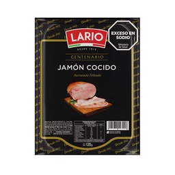 Jamón Cocido Horneado Lario x 120 gr