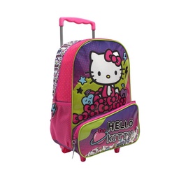 Mochila Hello Kitty 16" Carro Wabro