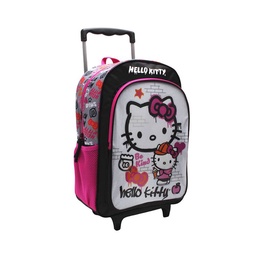Mochila Hello Kitty 16" Carro Wabro