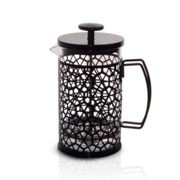 Cafetera Vidrio Hexágonos 800ml 19,5cm Decorme