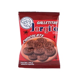 Galletitas Jorgito Chocolate 240gr