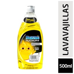 Detergente Magistral Platinum Limon Ama 500ml