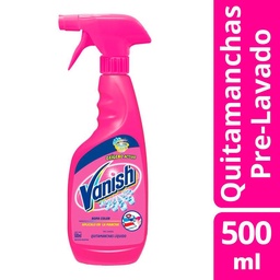 Vanish Quitamanchas Prelavado Rosa Gatillo 500ml