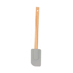 Espatula Silicona y Madera 29 cm Plus Gourmet