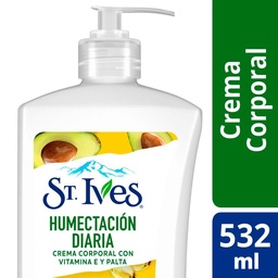 Crema Corporal St. Ives Humectación Diaria 532 ml