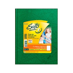 Cuaderno Verde 48 Hjs Exito