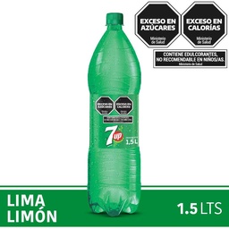 Gaseosa 7 Up Lima Limón Botella 1,5Ltx1