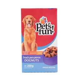 Snacks para Perros Dognuts x 250gr Pet´s Fun